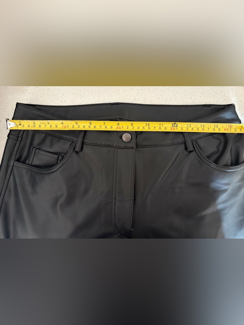 DesignLab Pleather Pants - Picture 5 of 5